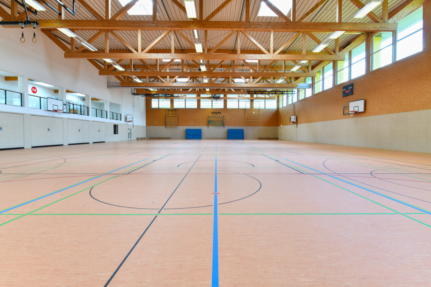 Foto der Sporthalle